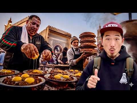 I Can’t Believe They Put THIS in Moroccan food! 🇲🇦 Meknes Street Food Tour
