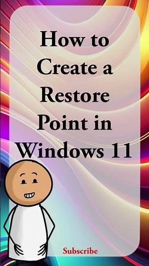 Windows 11 System Restore: How to Create & Use Restore Points! ⚙️🛡️ | #tips #systemrestore #techhelp