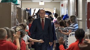 Dayspring Christian Academy students, staff, and faculty celebrated the class of 2021 as they made their way through the halls one last time for commencement rehearsal today! #dcaclassof2021 #classof2021 #dayspringchristian | Dayspring Christian Academy