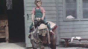 Macaroni, Caroline Kennedy's pony, was one of the best known animals to roam the White House grounds. Catch a glimpse of her first ride: | JFK Library Foundation