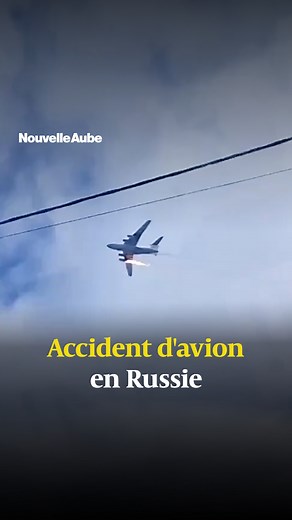 Un avion de transport militaire s'est écrasé à Ivanovo en Russie,...
