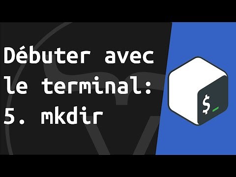 Débuter avec le terminal (CLI) 5/8: La commande mkdir