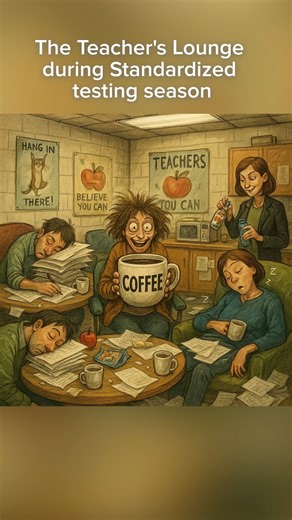 The Teacher's Lounge During Standardized Testing Season #teachers #education #school #humor | TFD Supplies | Facebook