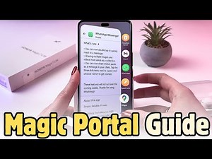 Honor Magic 7 Lite Guide - Activate and Master Magic Portal for Apps, Text, and More