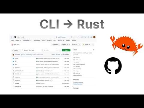 Using GitHub Projects to Land a Rust Job (CLI Example)