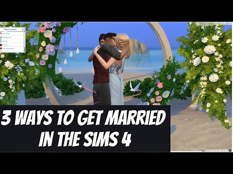 3 Ways to get Married in the Sims 4