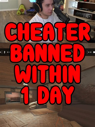 ANTI-CHEAT IS WORKING #r6 #rainbow6 #rainbow6clips #rainbowsixsiege #siegeclips #siegex #r6hacks #r6cheats