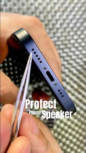 How to Protect Phone Speaker From Dust #dustproof #sticker #iphone