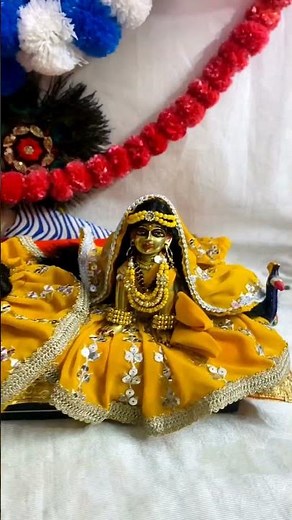 Krishna Devotees's Ekadashi Routine 🦚 #shorts #laddugopal #ekadashi #nidhirajput431