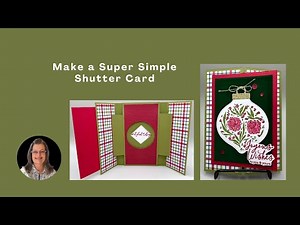 How to Make a Super Simple Shutter Card