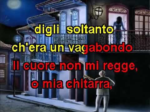 CHITARRA VAGABONDO - KARAOKE ( CLAUDIO VILLA )