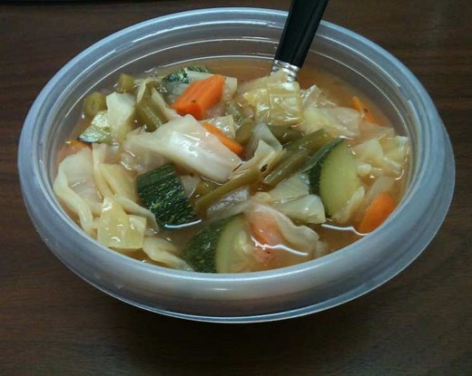 Weight Watchers 0 Point Garden Vegetable Soup Recipe - Chef's Resource Recipes