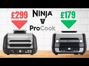 Ninja Health Grill vs budget ProCook Health Grill