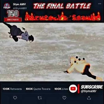 ■ Naruto⚡️ Vs Sasuke🔥 - Final Battle ☠️ Edit - Song: Vem Vem[Edit/AMV] 4k! #trendingshorts