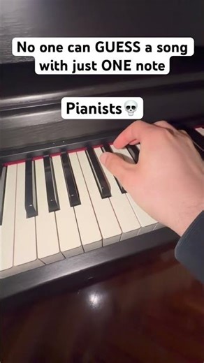 GUESS the piece with just ONE note🎹😭