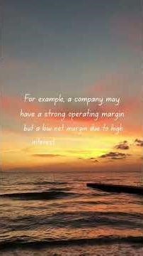 Operating Margin vs Net Margin Explained | Finance Interview Question #castudents #exam #shorts #job