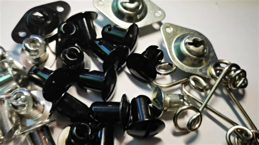 Black Torx Panel Dzus Self-Ejecting Quick Release Fasteners.500