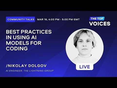 Best practices in using AI models for coding | The Top Voices