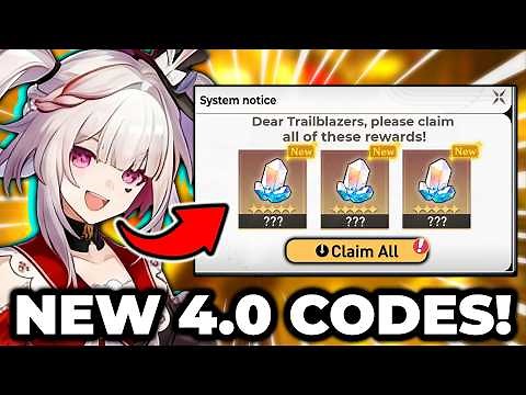 HSR 4.0 REDEEM CODES (FREE STELLAR JADES) | HSR Sparxie, Sparxie HSR, Sparxie, Honkai Star Rail, HSR