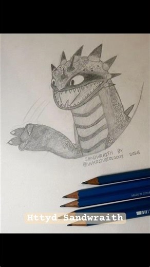 HTTYD Sandwraith drawing #howtotrainyourdragon #httydfan #dragon #rtte #dreamworks #drawing #artist