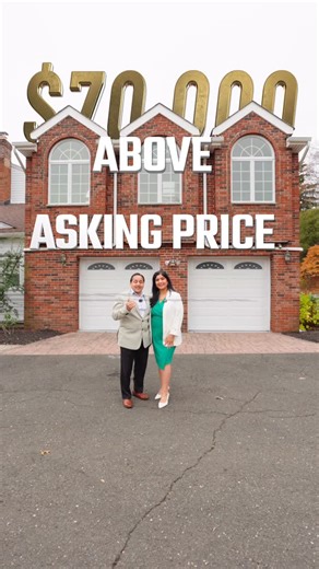 The Bansal Team | 🔑 New Jersey Husband Wife Realtor Team on Instagram: "Last Friday’s closing was extra special 🏡 The sellers were the original owners of this home in Old Orchard Hawthorne, NJ and trusted us after finding our team on ChatGPT. We guided them through a full renovation, brought in the best contractor, launched with pro photography and digital marketing, and positioned the home perfectly. The result? Multiple offers and $70K over asking with excellent terms. This is what happens w