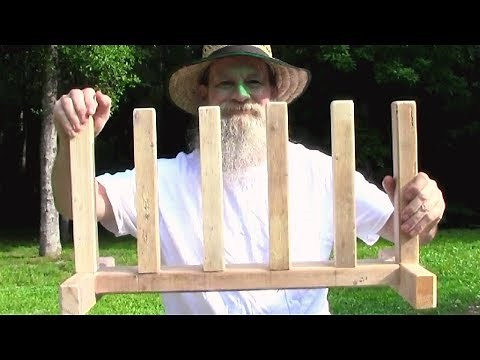Super Simple Homemade Boot Rack – DIY How to Build Boot Drying Rack