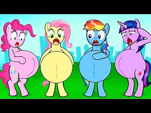How to care for Pregnant? - MY LITTLE PONY | Stop Motion Paper