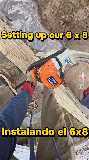 6x8 setup : Instalando los 6x8s Work Video