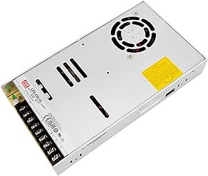 Mean Well 450W Single Output Switching Lab Power Supply Bench Power Supply Computer 15V 30A (LRS-450-15 15V/30A/450W/Single Supply)