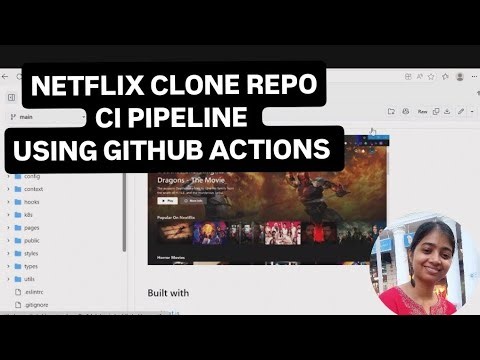 DevOps: Netflix Clone Repo CI Pipeline Using GitHub Actions
