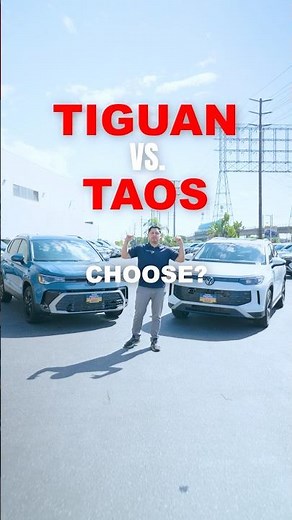 Volkswagen Tiguan vs Taos | Which is Better? 🥊