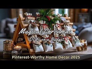 15+ MAGICAL Christmas DIYs on a Budget 🎄 Pinterest Worthy Home Decor 2025