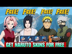 HOW TO GET NARUTO SKINS FOR FREE | NARUTO X MLBB COLLAB EVENT TRICKS