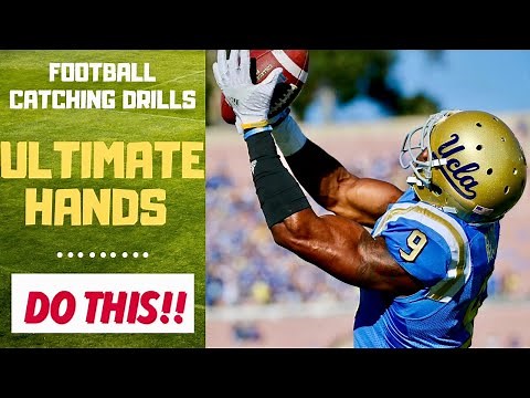 Football Catching Drills | Improve Your Hands, Eliminate Drops, Become Elite (All Levels)