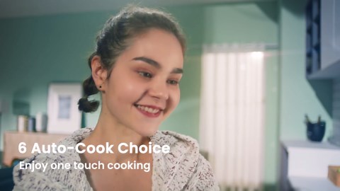 COMFEE' EM720CPL-PMB Countertop Microwave Oven with Sound On/Off, ECO Mode and Easy One-Touch Buttons, 0.7cu.ft, 700W, Black