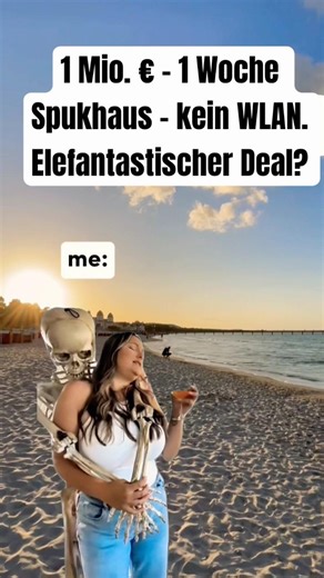 Kein WLAN, nur Geister – dafür 1 Mio. € … elefantastisch mutig! #nextstopnow #elefantastisch