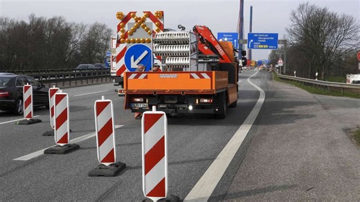 Diese Autobahnsperrungen kommen auf Autofahrer im Verlauf von A1, A7 und Co. zu