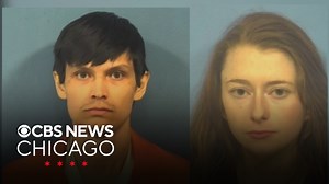 Man, woman charged with 2 robberies in Chicago's western suburbs