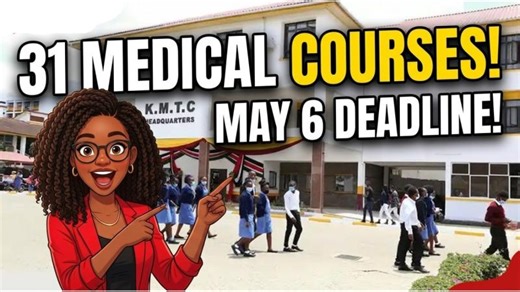 BREAKING: KUCCPS Opens KMTC Immediate Intake 2026 — 31 Courses, Apply NOW! | Alvan Onyango