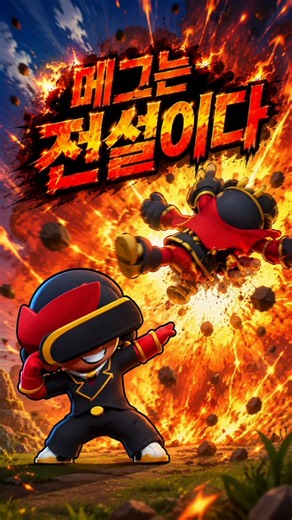 메그는 전설이다!! #brawlstars #브롤스타즈 #클로버