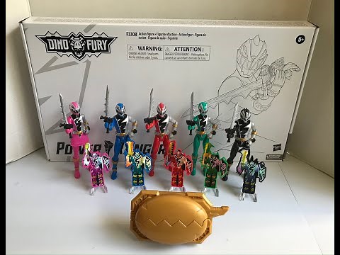 PR98 Review: Amazon Exclusive - Dino Fury Figures Team Pack [Power Rangers Dino Fury]