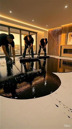 This Epoxy Flooring on Tiles Transformation is Unreal! 😱 (No Demo)