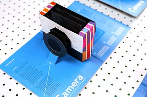 'This Book Is a Camera', A Pop-Up Book That Opens Up to Reveal a Working Camera