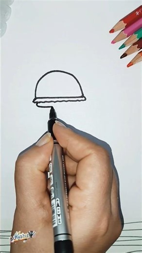 Drawing a Juicy Burger 🍔