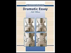Dramatic Essay - Mark Williams (Score & Sound)
