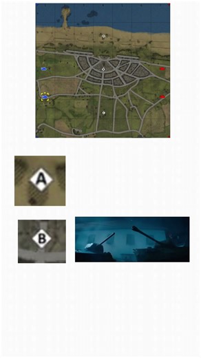 Normandy map in a nutshell