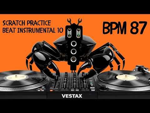 DJ Scratch Practice Loop "Toxic" Beat Instrumental 10【BPM87】