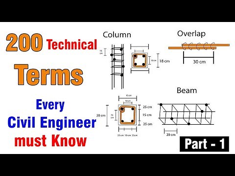 200 Technical Terms Every Civil Engineer Must Know - Part -1