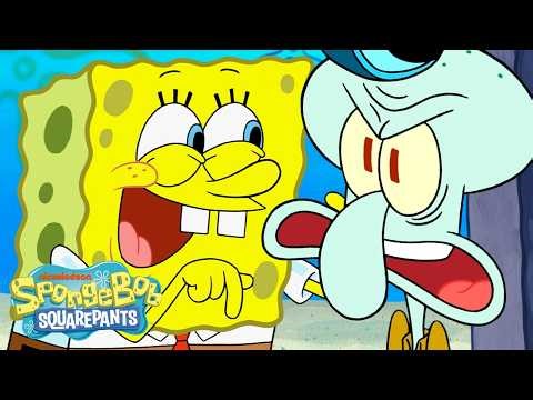 4 Hours of SpongeBob & Squidward's BEST Moments 🧽🦑 | SpongeBob
