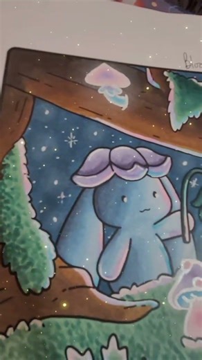 Bloomsfolk #1 - #coloringtherapy #markers #alcoholmarkarkers #adultcoloringbook #odaagda